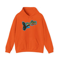 Brook Trout Fish Whistle Hoodie