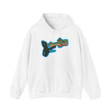 Brook Trout Fish Whistle Hoodie