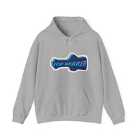 Fish Whistler Blur Hoodie -Gildan 100% cotton