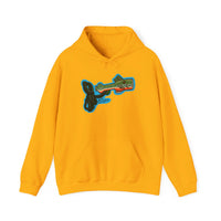 Brook Trout Fish Whistle Hoodie