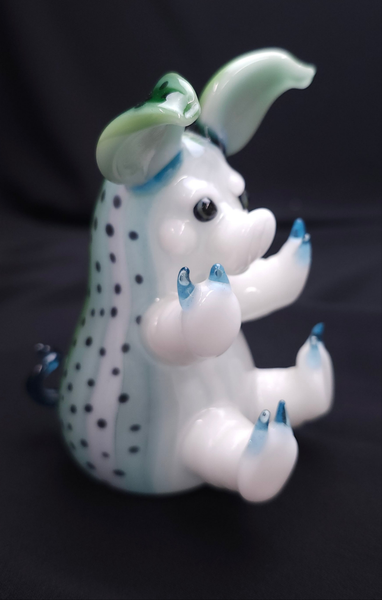 Rainbow Piggy Bud Vase