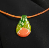 Brook Trout Teardrop Pendant