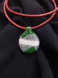 Rainbow Stack Teardrop Pendant