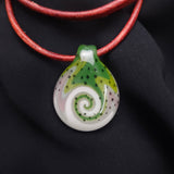 Rainbow Fish Wag Teardrop Pendant