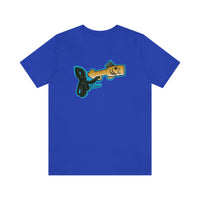 Brown Trout Fish Whistle Short Sleeve Tee