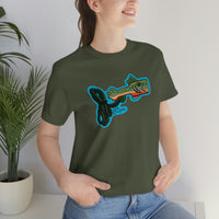 Brook Trout Whistle Front - Unisex Jersey Short Sleeve Tee