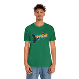 Brown Trout Fish Whistle Short Sleeve Tee