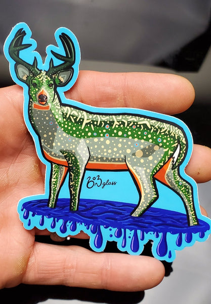 Brook Tail Deer Decal