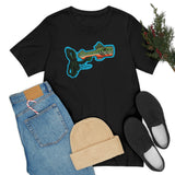 Brook Trout Whistle Front - Unisex Jersey Short Sleeve Tee