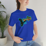 Brook Trout Whistle Front - Unisex Jersey Short Sleeve Tee