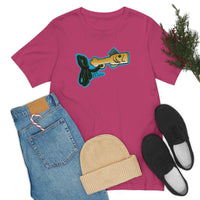 Brown Trout Fish Whistle Short Sleeve Tee