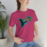 Brook Trout Whistle Front - Unisex Jersey Short Sleeve Tee