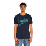 Brook Trout Whistle Front - Unisex Jersey Short Sleeve Tee