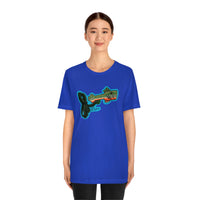 Brook Trout Whistle Front - Unisex Jersey Short Sleeve Tee