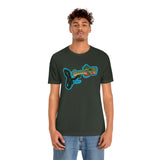 Brook Trout Whistle Front - Unisex Jersey Short Sleeve Tee