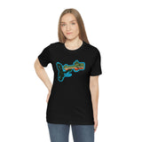 Brook Trout Whistle Front - Unisex Jersey Short Sleeve Tee