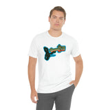 Brook Trout Whistle Front - Unisex Jersey Short Sleeve Tee