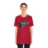 Brook Trout Whistle Front - Unisex Jersey Short Sleeve Tee