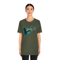 Brook Trout Whistle Front - Unisex Jersey Short Sleeve Tee