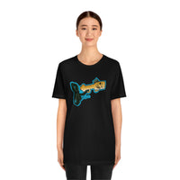 Brown Trout Fish Whistle Short Sleeve Tee