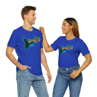 Brook Trout Whistle Front - Unisex Jersey Short Sleeve Tee