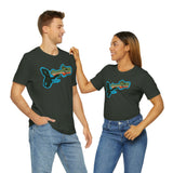 Brook Trout Whistle Front - Unisex Jersey Short Sleeve Tee