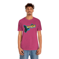 Brown Trout Fish Whistle Short Sleeve Tee