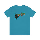 Brook Trout Whistle Front - Unisex Jersey Short Sleeve Tee