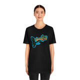 Brook Trout Whistle Front - Unisex Jersey Short Sleeve Tee