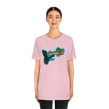 Brook Trout Whistle Front - Unisex Jersey Short Sleeve Tee