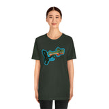 Brook Trout Whistle Front - Unisex Jersey Short Sleeve Tee