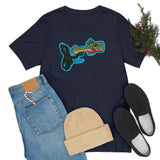 Brook Trout Whistle Front - Unisex Jersey Short Sleeve Tee